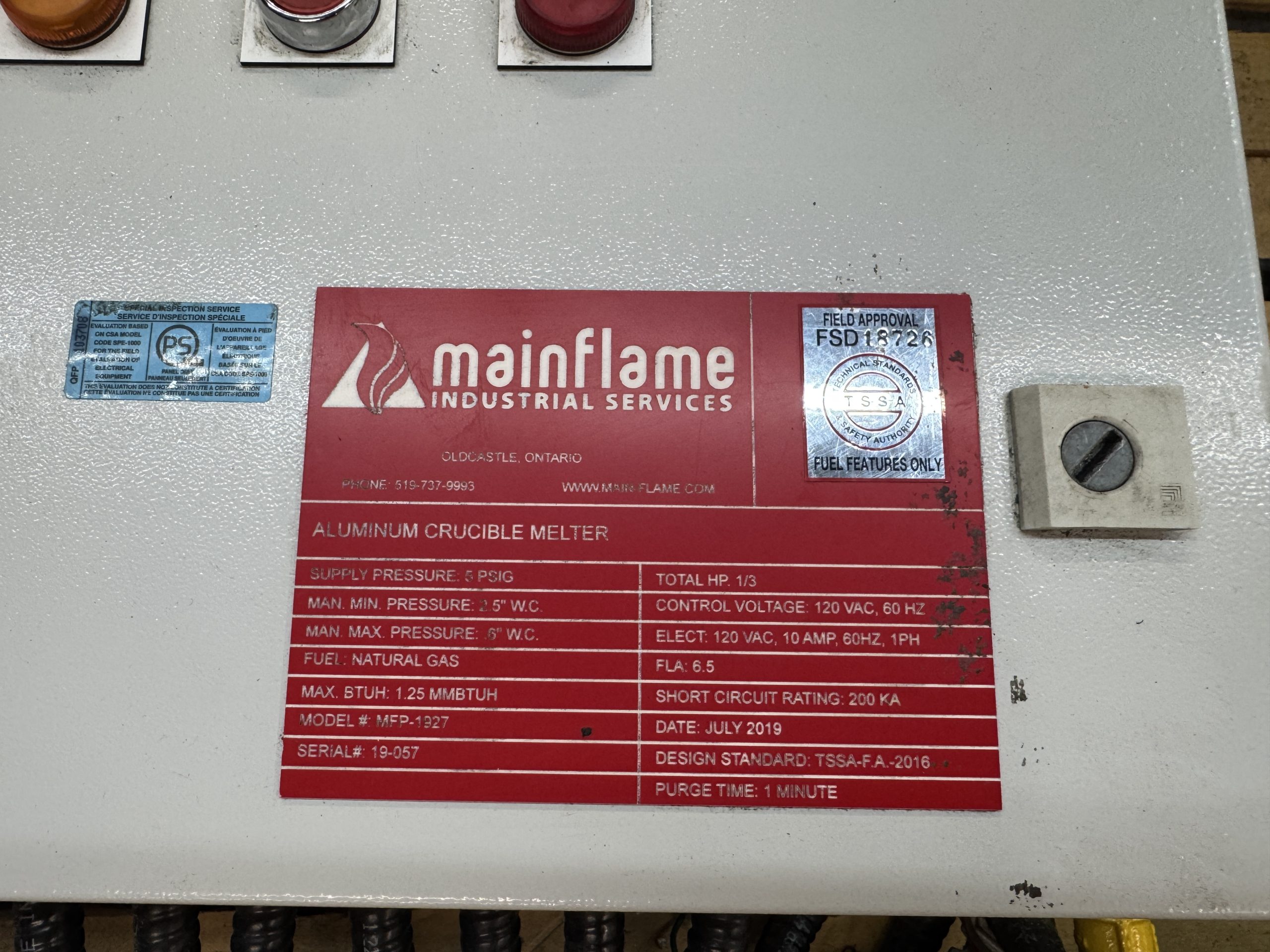 Aluminum Crucible Melter