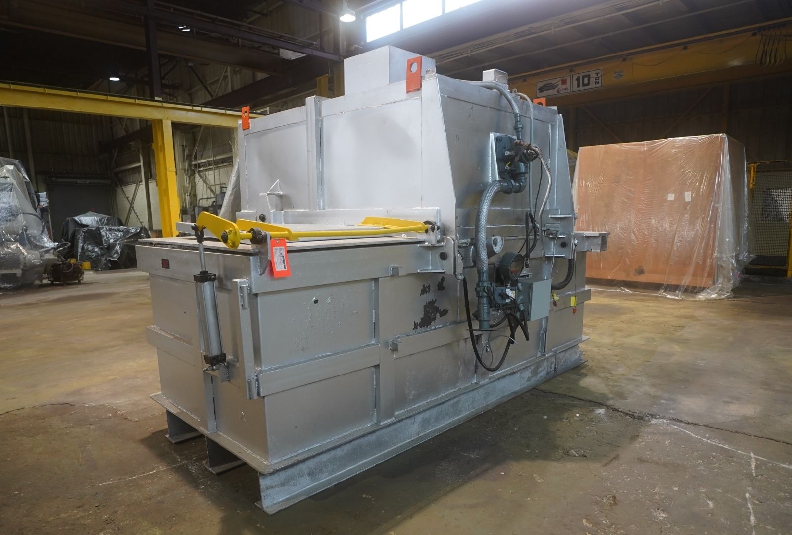 Used Hamilton Thermal Aluminum Gas Melting Furnace #5022