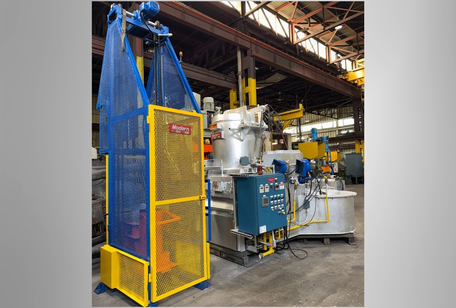Used Modern Melting Furnace & Holding Furnace #5032