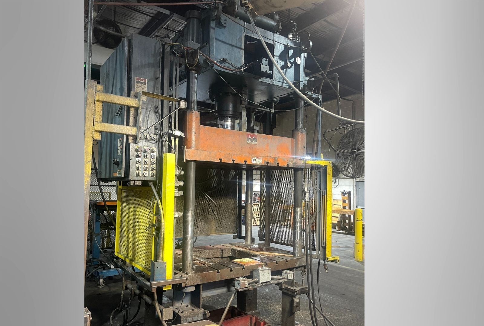 Used Metal Mechanics – 50 Ton Hydraulic Trim Press #5041