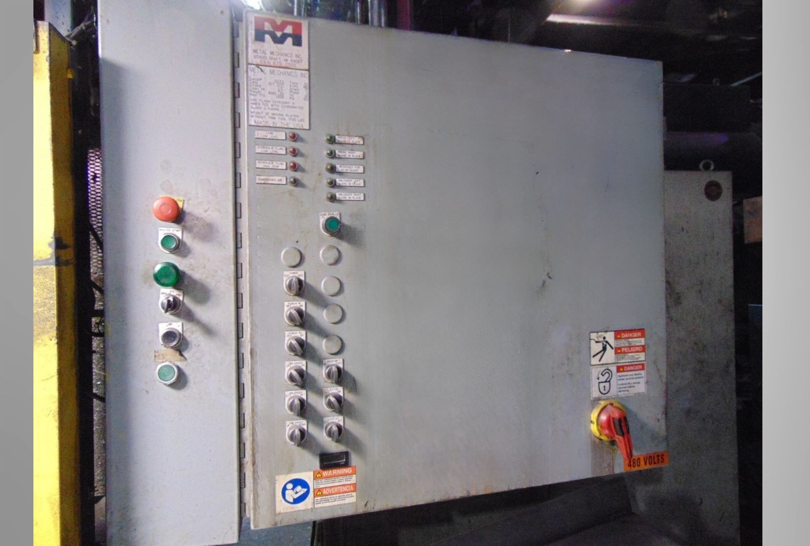 Used Metal Mechanics – 35 Ton Hydraulic Trim Press #5039