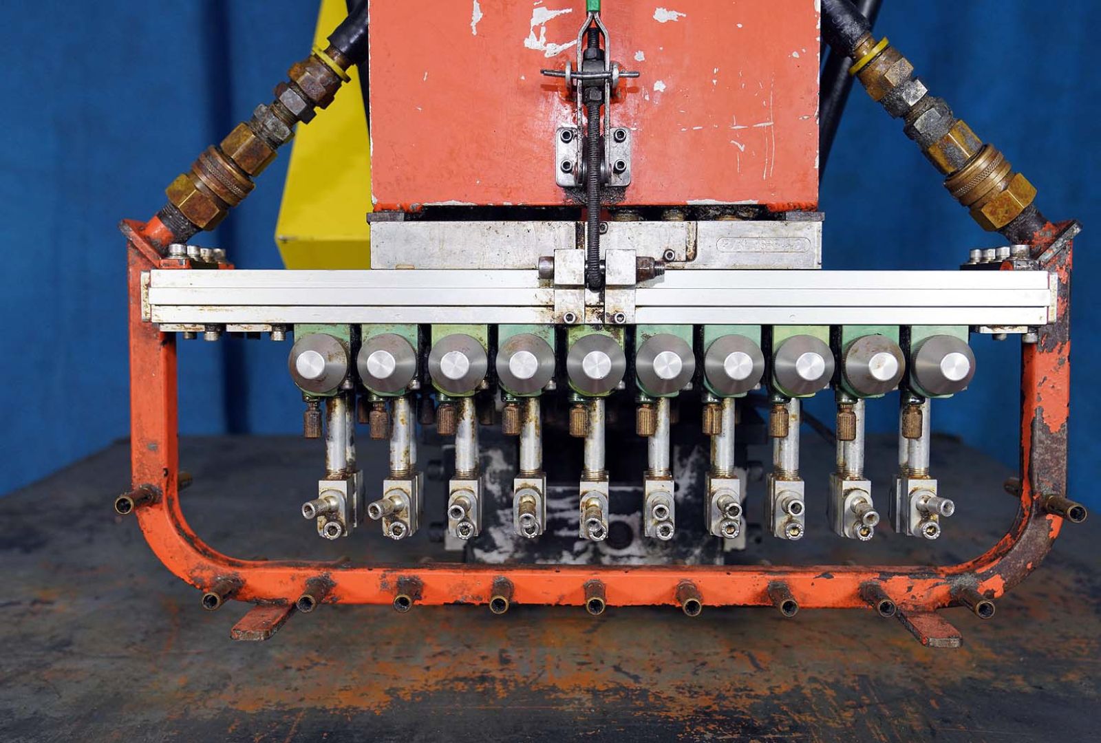 Used Rimrock 72 Inch Stroke Multi-Link Automatic Reciprocating Die Lubrication Sprayer  #5050