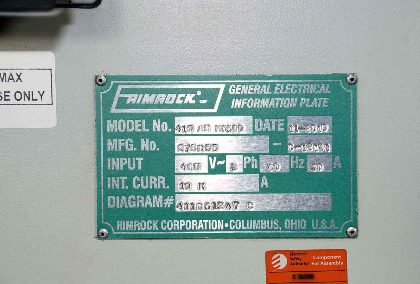 Used Rimrock 72 Inch Stroke Multi-Link Automatic Reciprocating Die Lubrication Sprayer  #5050