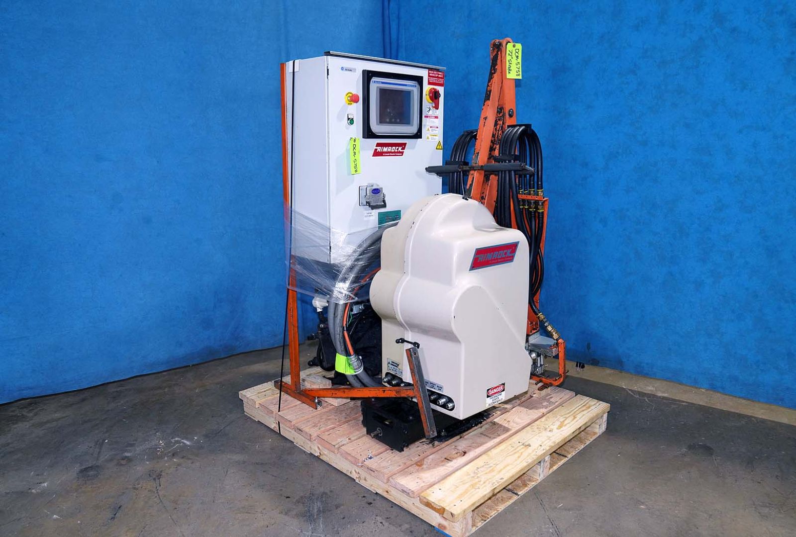 Used Rimrock 72 Inch Stroke Multi-Link Automatic Reciprocating Die Lubrication Sprayer  #5050