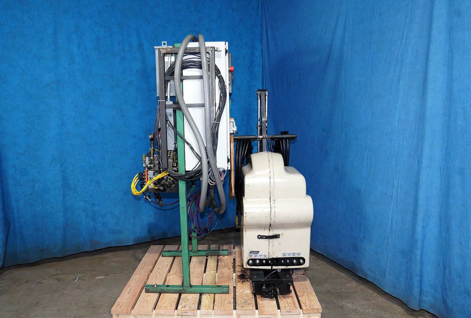 Used Rimrock Sprayer – 60 Inch Stroke Multi-Link Automatic Reciprocating Die Lubrication Sprayer For Die Casting And Foundry  #5051