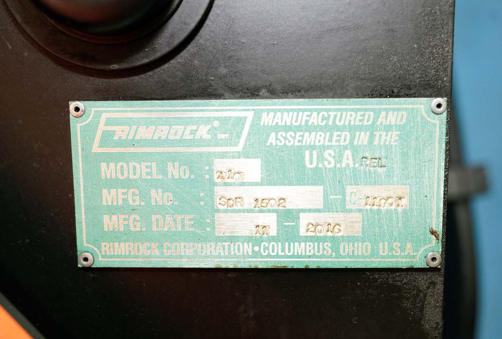 Used Rimrock Sprayer – 60 Inch Stroke Multi-Link Automatic Reciprocating Die Lubrication Sprayer For Die Casting And Foundry  #5051