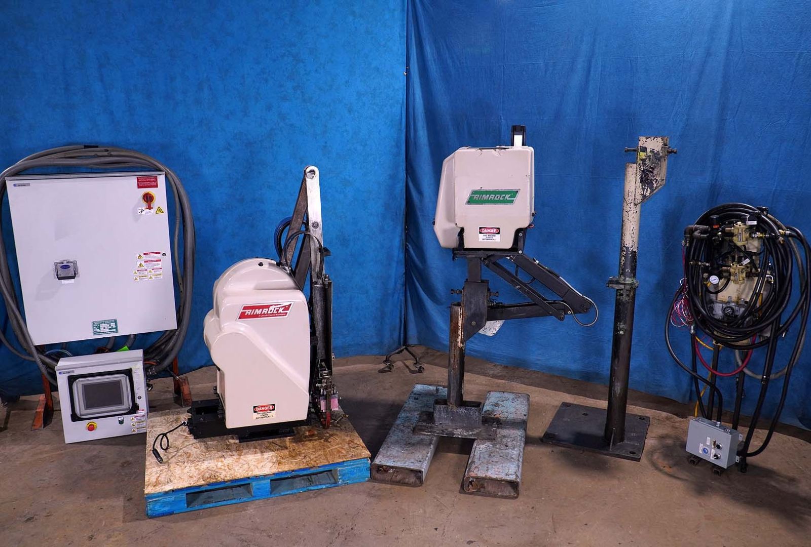 Used Rimrock Die Sprayer Package ( 70 Inch Ladle + 60 Inch Sprayer) #5053