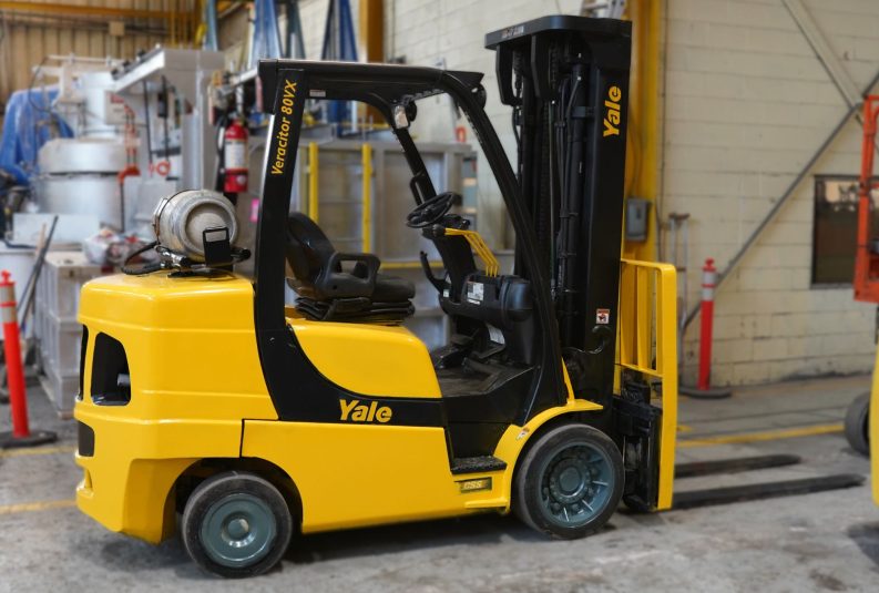 Used Yale Forklift – 8,000lbs (GLC080VX) – #5057