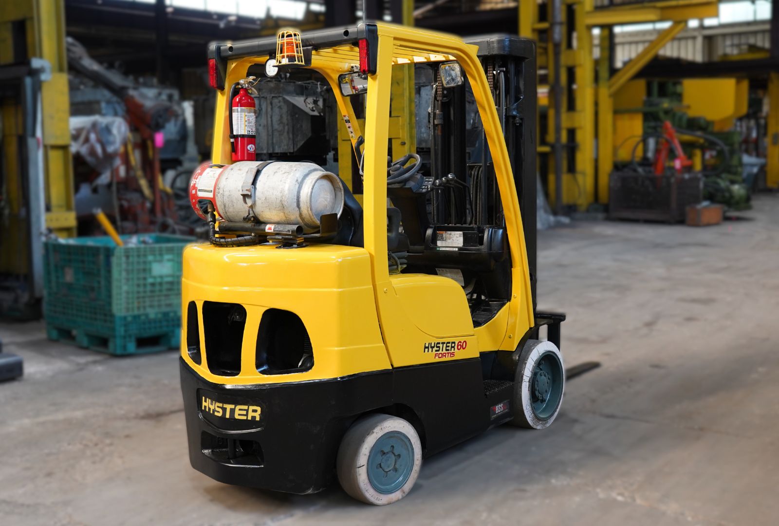 Used Hystler Forklift – 6,000lbs (S60FT) – #5056