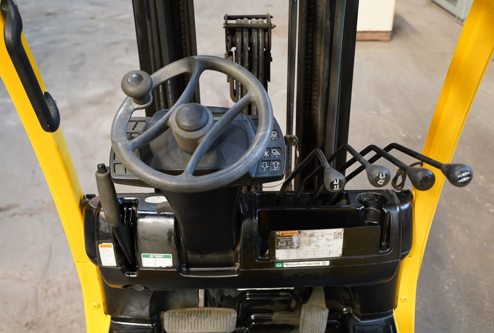 Used Hystler Forklift – 6,000lbs (S60FT) – #5056