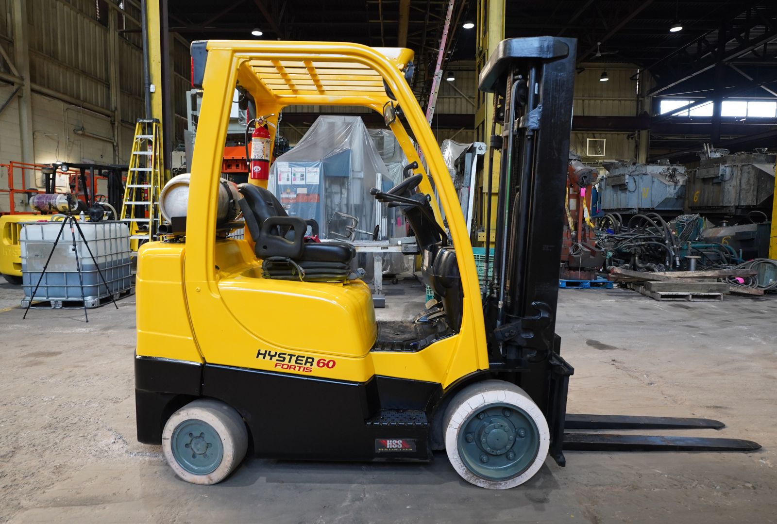 Used Hystler Forklift – 6,000lbs (S60FT) – #5056