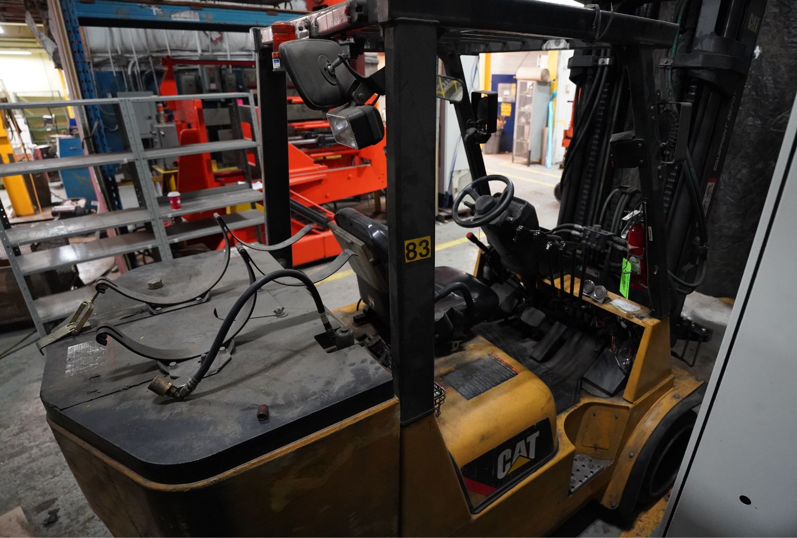 2005 Caterpillar Forklift – GC55KPRSTR – 12,000 lbs LPG | #5064
