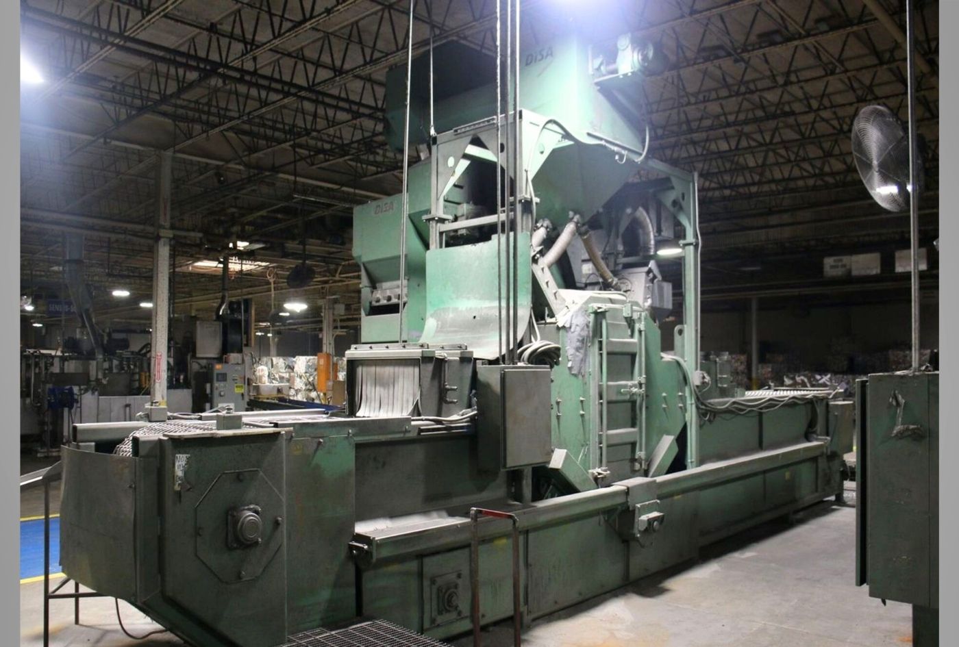 2024 Disa Goff – Shot Blast Machine – Wire Mesh Belt Continuous Blast Machine #5070