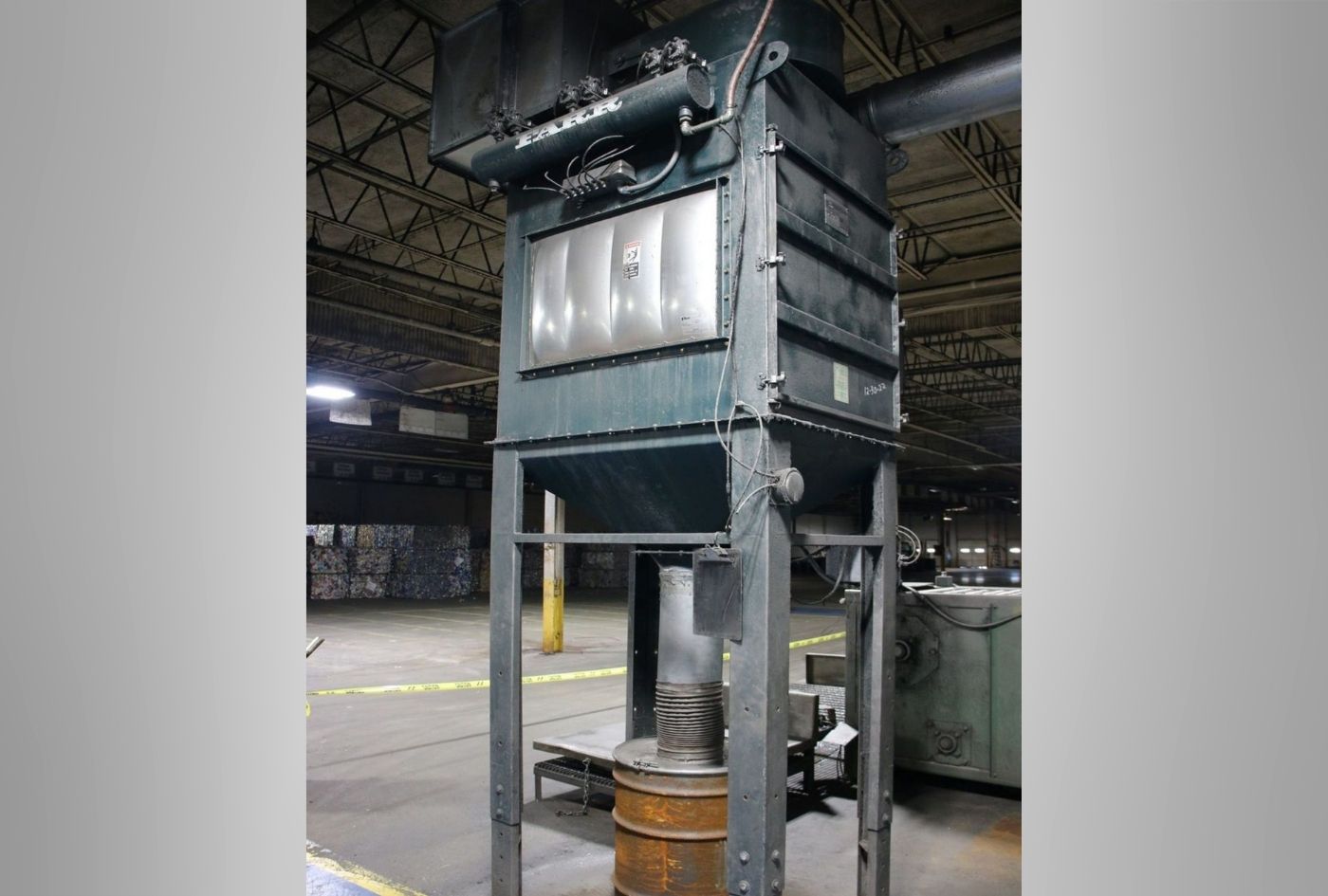 2024 Disa Goff – Shot Blast Machine – Wire Mesh Belt Continuous Blast Machine #5070