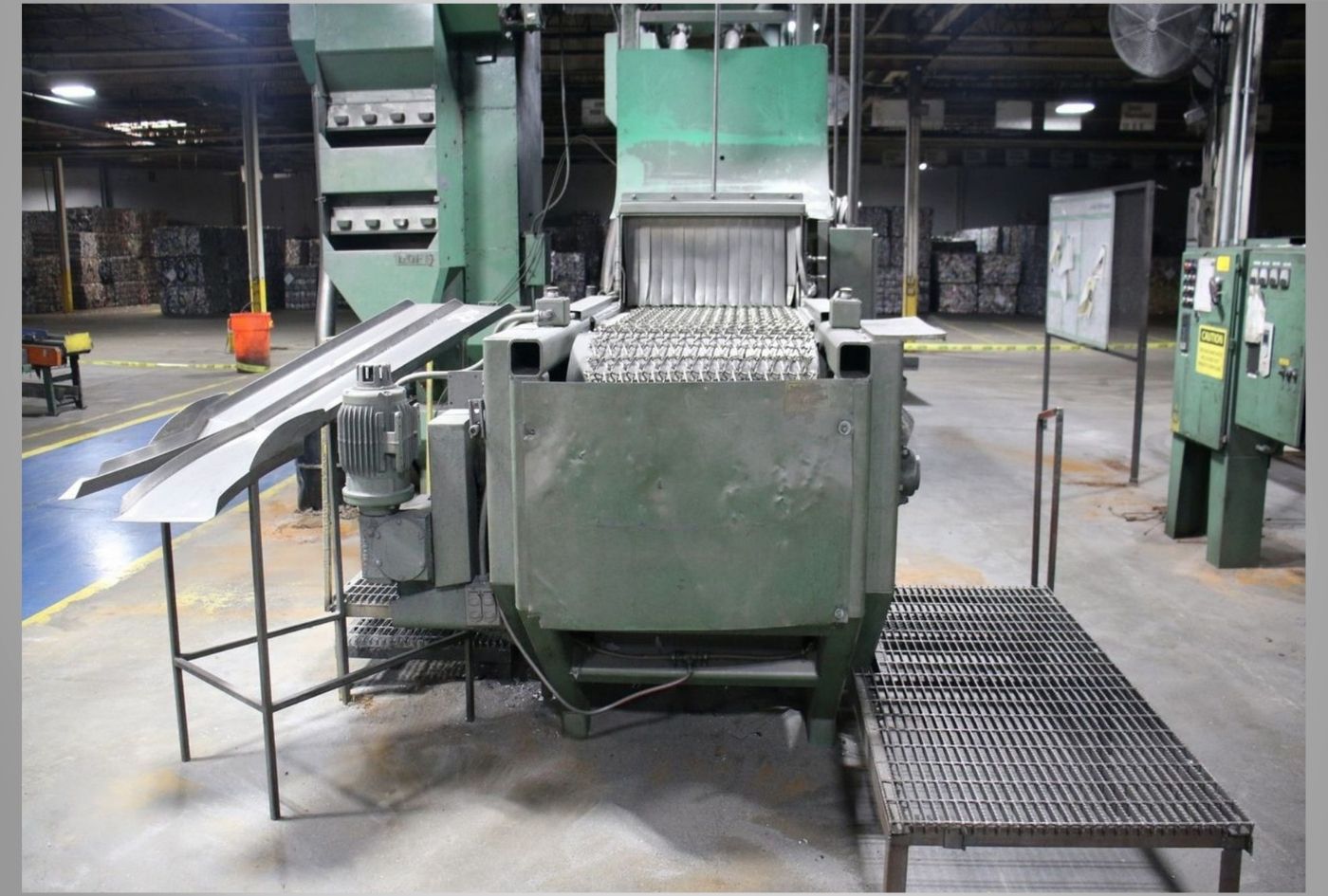 2024 Disa Goff – Shot Blast Machine – Wire Mesh Belt Continuous Blast Machine #5070
