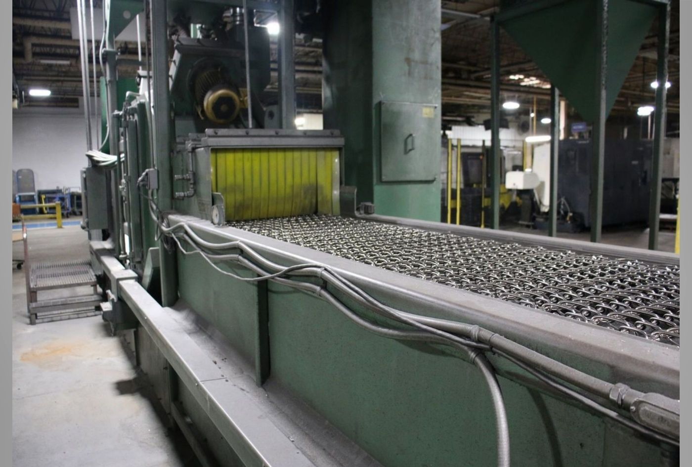 2024 Disa Goff – Shot Blast Machine – Wire Mesh Belt Continuous Blast Machine #5070