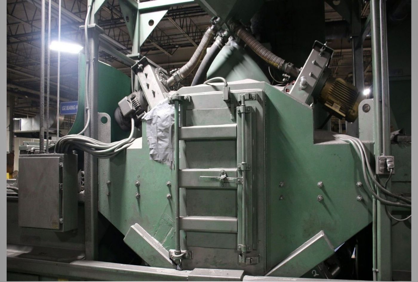 2024 Disa Goff – Shot Blast Machine – Wire Mesh Belt Continuous Blast Machine #5070