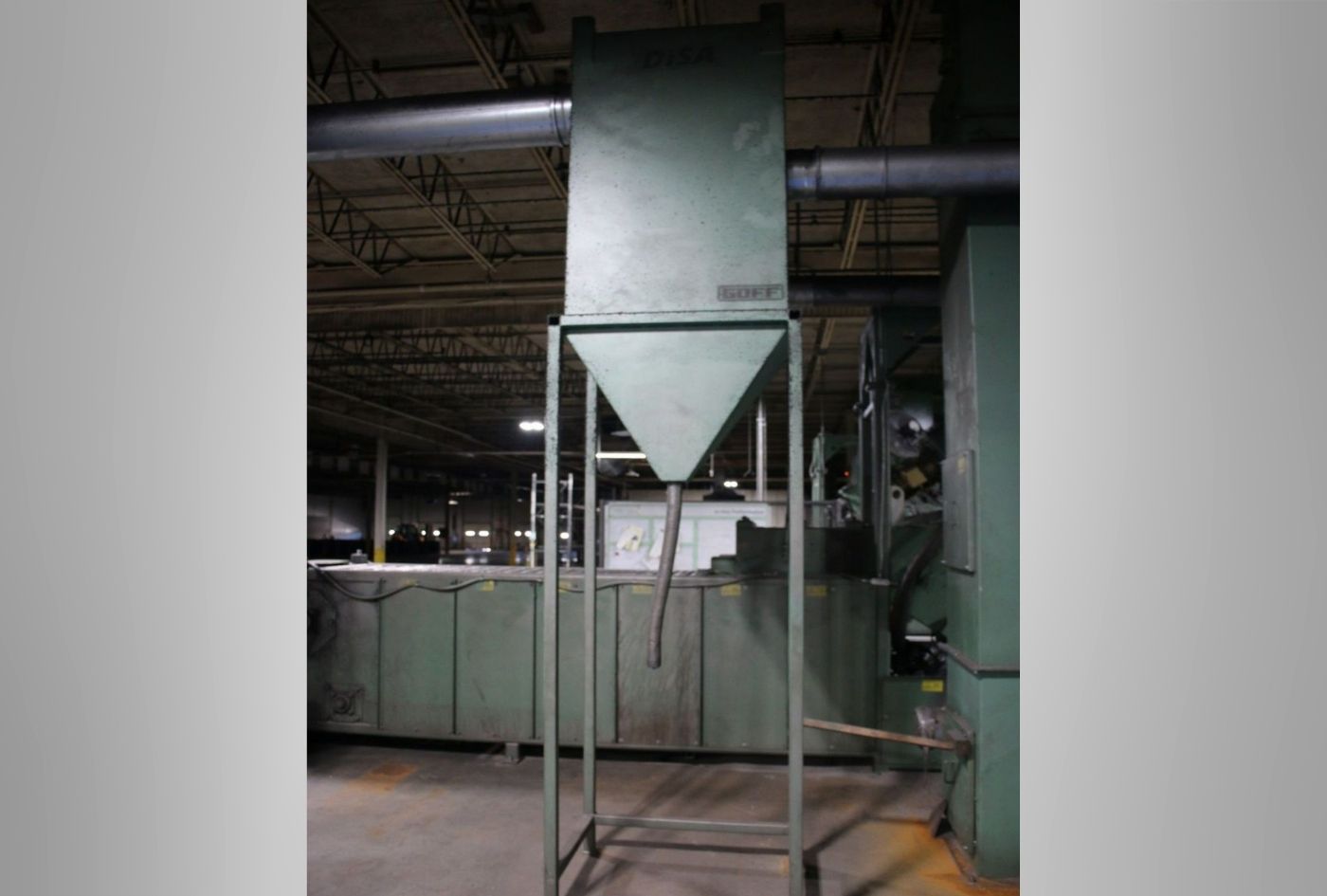 2024 Disa Goff – Shot Blast Machine – Wire Mesh Belt Continuous Blast Machine #5070