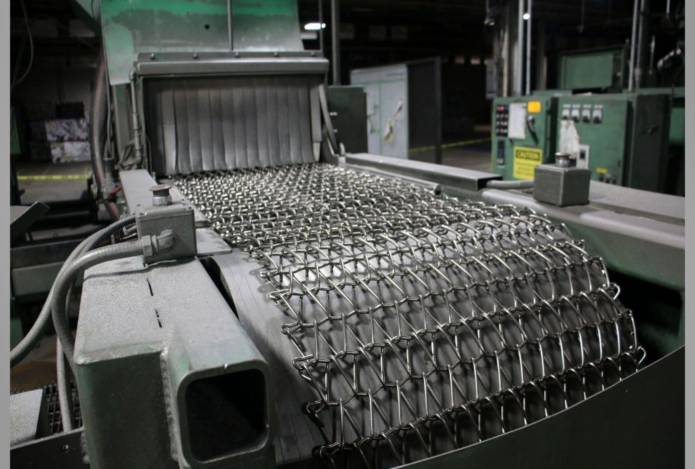 2024 Disa Goff – Shot Blast Machine – Wire Mesh Belt Continuous Blast Machine #5070