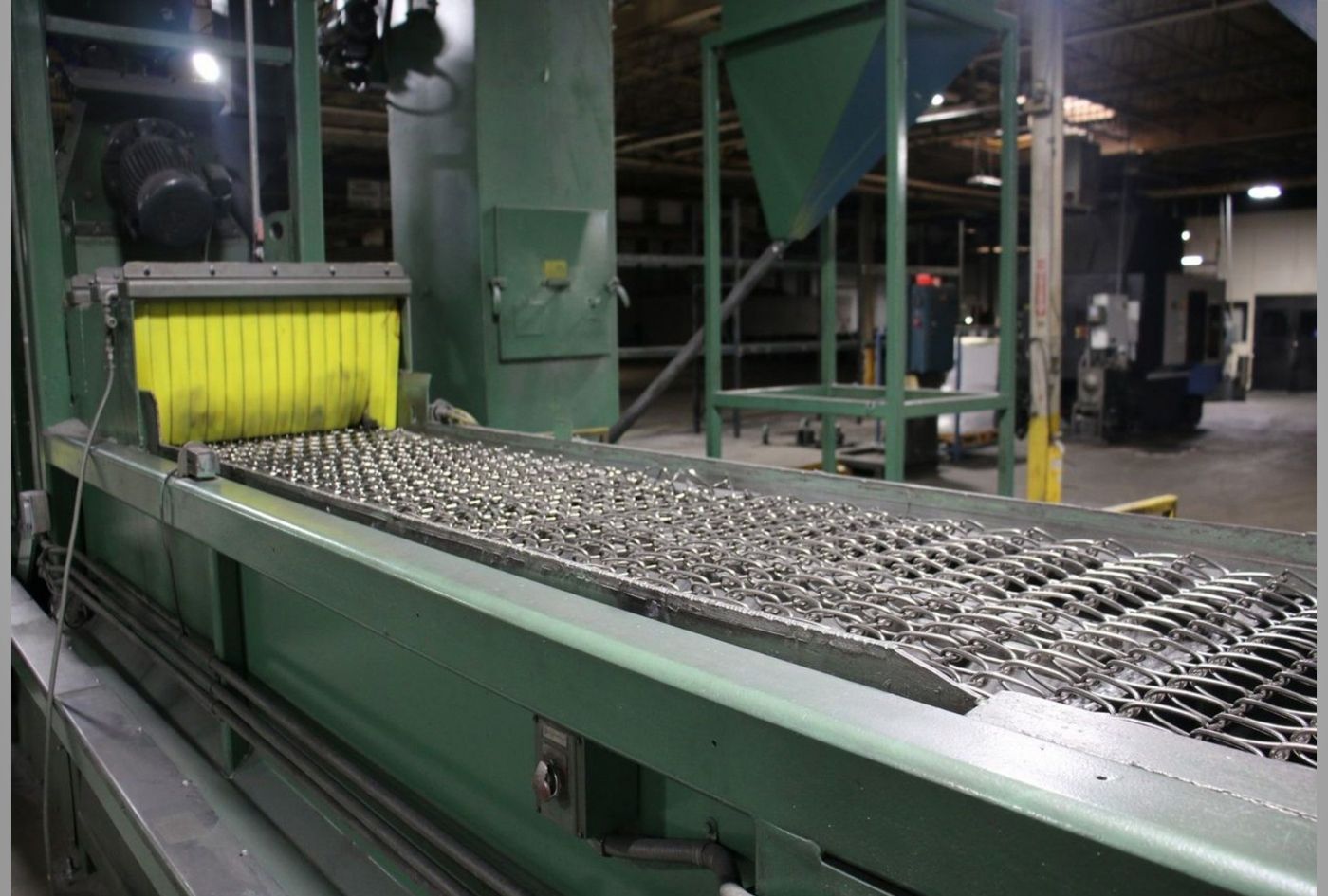 2024 Disa Goff – Shot Blast Machine – Wire Mesh Belt Continuous Blast Machine #5071