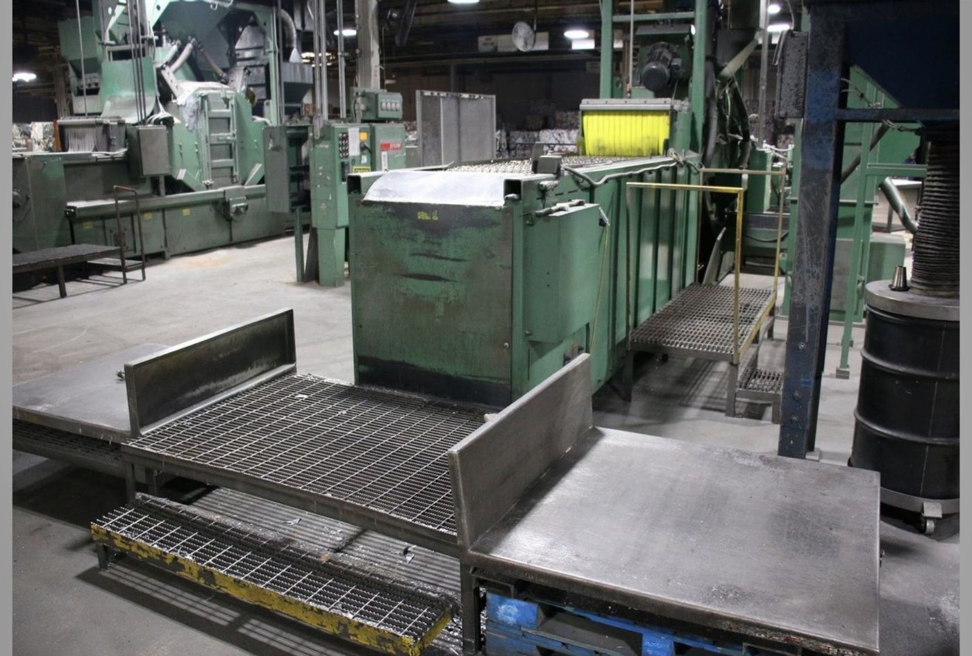 2024 Disa Goff – Shot Blast Machine – Wire Mesh Belt Continuous Blast Machine #5071