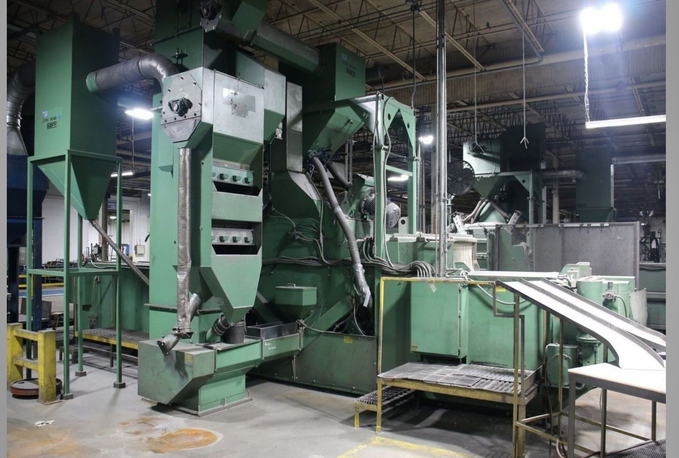 2024 Disa Goff – Shot Blast Machine – Wire Mesh Belt Continuous Blast Machine #5071