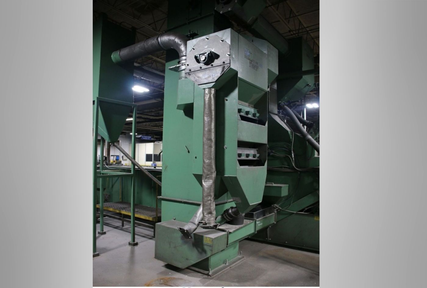 2024 Disa Goff – Shot Blast Machine – Wire Mesh Belt Continuous Blast Machine #5071