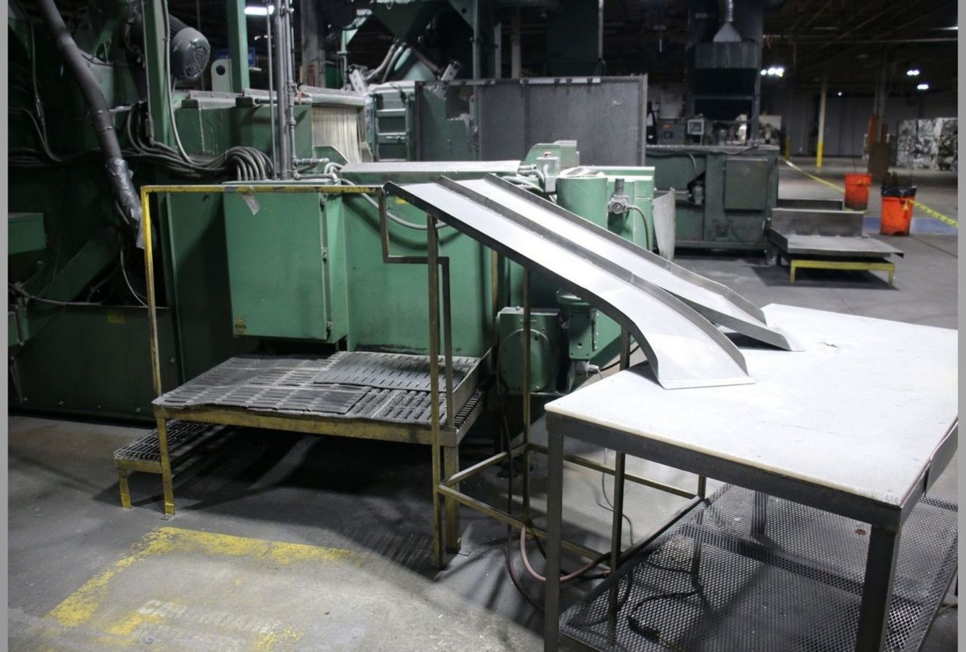 2024 Disa Goff – Shot Blast Machine – Wire Mesh Belt Continuous Blast Machine #5071