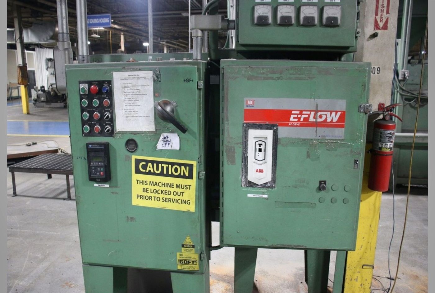 2024 Disa Goff – Shot Blast Machine – Wire Mesh Belt Continuous Blast Machine #5071