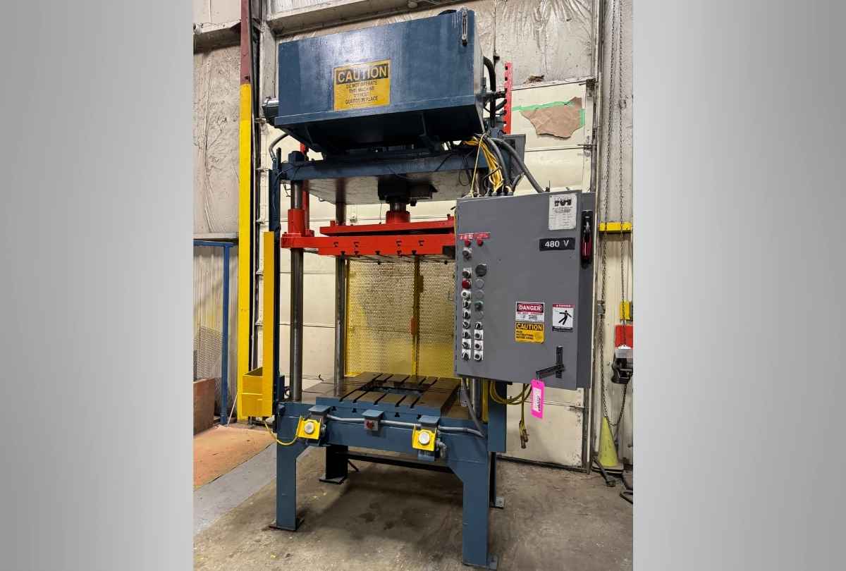 Used Metal Mechanics – 35 Ton Hydraulic Trim Press #5036